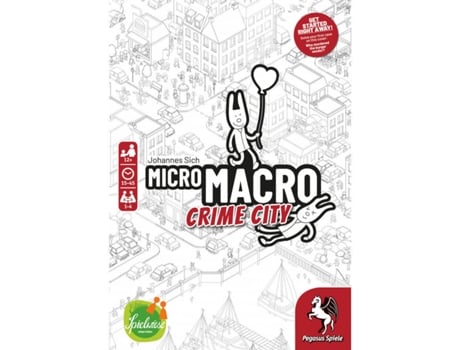 JOGO DE TABULEIRO MICROMACRO CRIME CITY