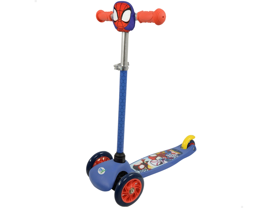 Spidey Patinete Infantil 3 Ruedas Con Bolsillo