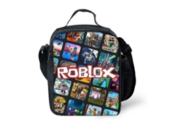 Bolsa Térmica Para El Almuerzo De Roblox Para Niños, Reutilizable Para La Escuela Y Picnics, Ideal Para Alimentos Fríos O Calientes.