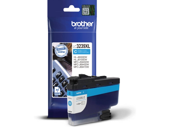 TINTEIRO BROTHER LC-3239C XL AZUL