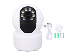 Cámara De Seguridad Para Interiores 1920x1080p Hd Wifi Cámara Inalámbrica Para El Hogar Monitor De Bebé Audio Bidireccional Cámara Para Mascotas
