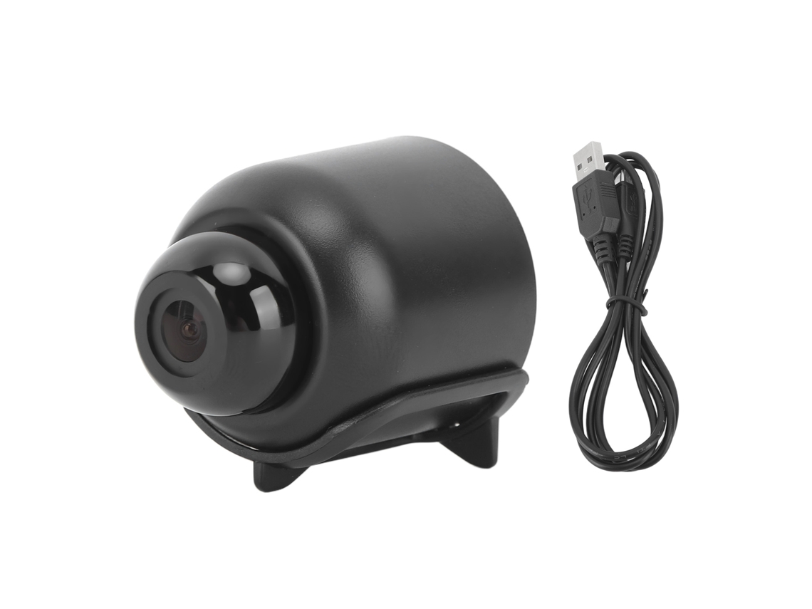 Cámara De Seguridad Hogar 1080p Mini Wifi Inalámbrica Con Detección De Movimiento Para Interior Y Exterior