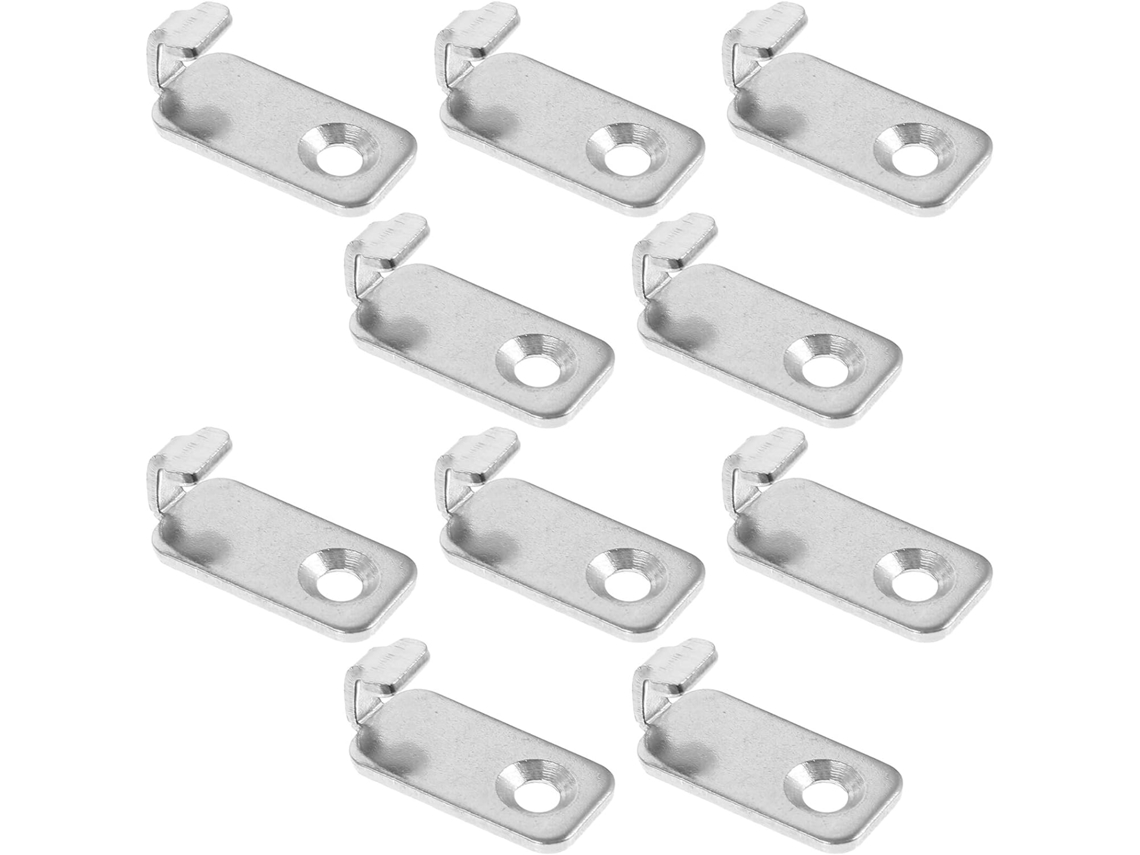 Ganchos 10 Mini Metálicos Colgar Cuadros Bolsas, Piezas