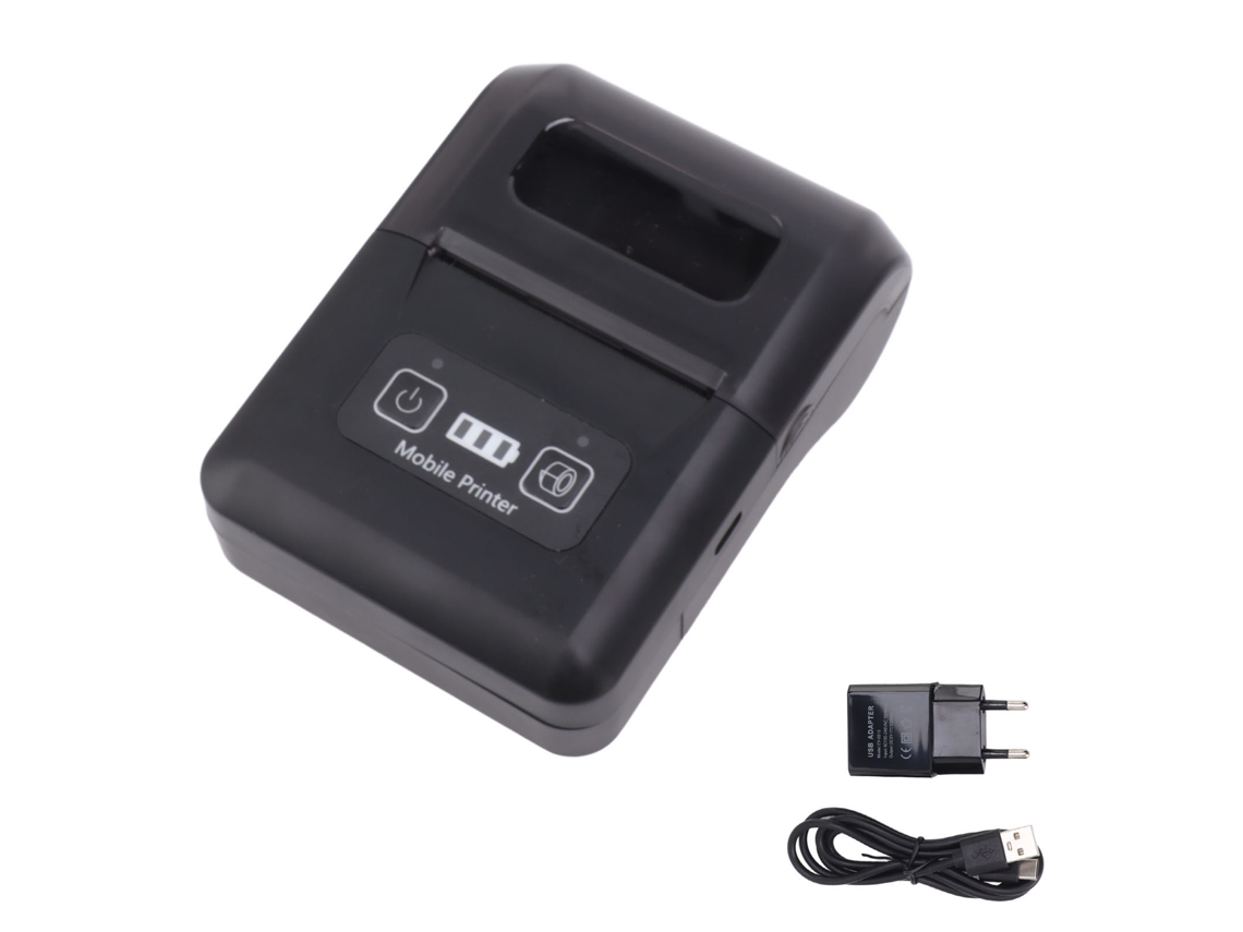 Impresora térmica portátil Bluetooth de 58 mm (sin marca)