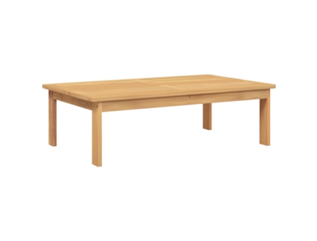 Mesa De Jardín VIDAXL Marrón Madera de acacia (100x60x30 cm)