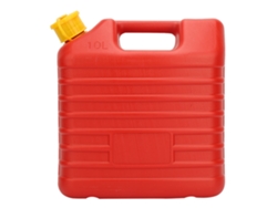Bidón De Plástico De 10 Litros Con Manguera Para Diésel Y Gasolina, Depósito Portátil Y Duradero.