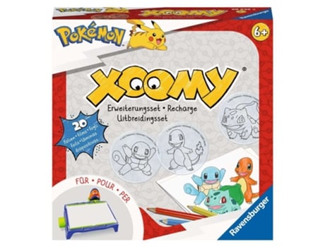 Recarga pokémon ravensburger xoomy