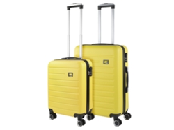 Estuche rígido SKPAT Nantes de ABS amarillo (45 x 66 x 24 cm, 61 l)
