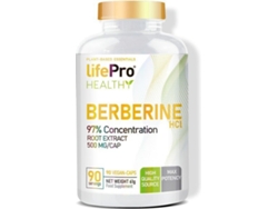 Complemento Alimentar LIFE PRO NUTRITION Life Pro Berberine-500 Miligramos-90 Veganas