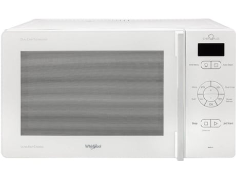 Microondas WHIRLPOOL MCP 345 WH (25 L - Con Grill - Blanco)