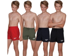 Bañador Speedo para niños en amarillo vibrante: cómodo y elegante.