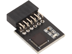 Módulo TPM 2.0 estable para placa base, material duradero y de alta seguridad, interfaz SPI de 12 pines. Componentes informáticos.