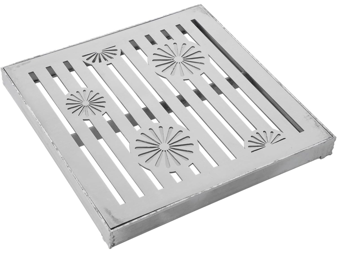 Acero Inoxidable, (200 200 20 Tapa De Desagüe Externa, Tapa De Desagüe Para