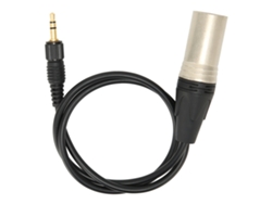 Cable Convertidor De Audio Balanceado De 3,5 Mm Trs Macho A Xlr Macho Para Sony, 60 Cm