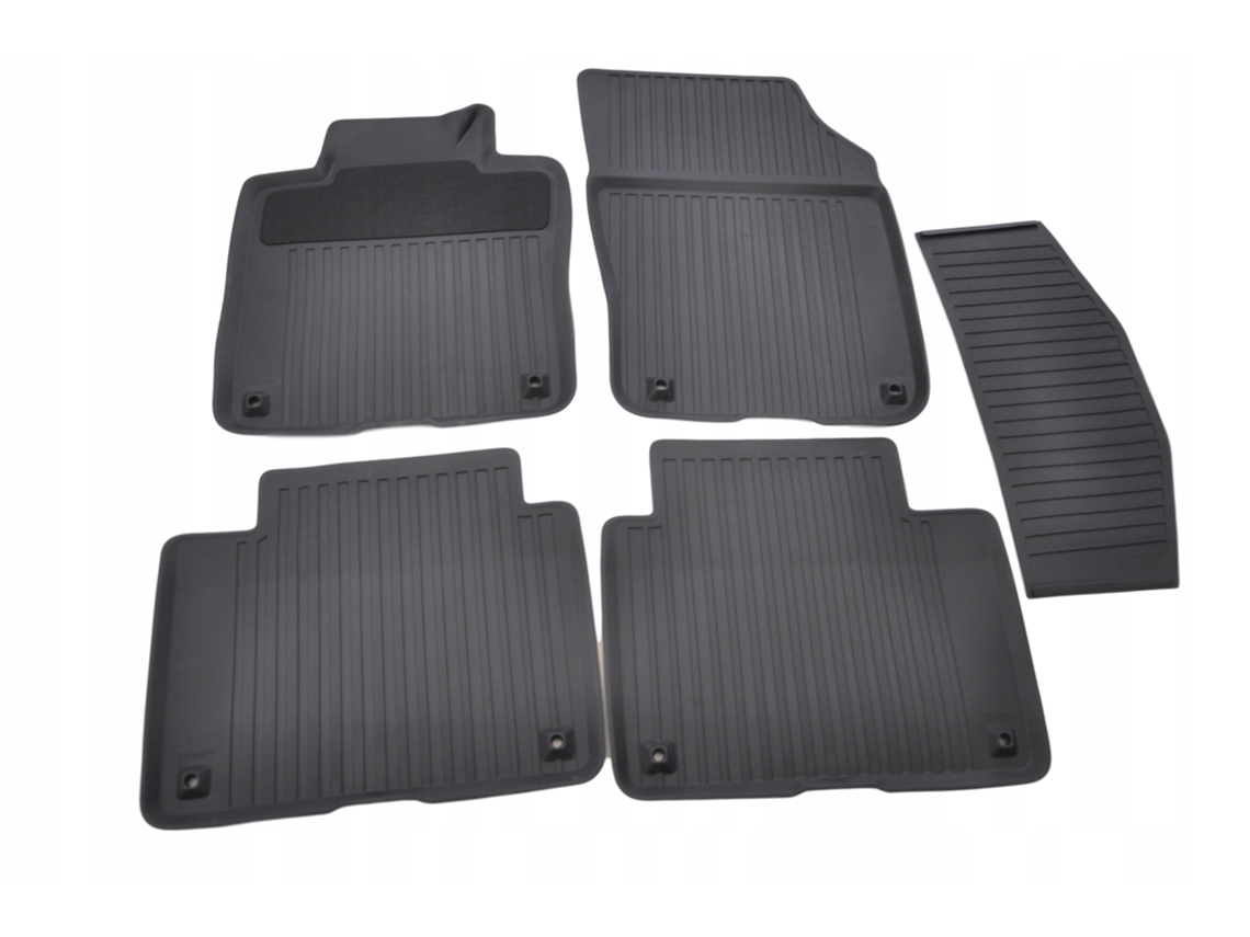 Juego de 5 alfombrillas de goma originales para Volvo S90 V90 V90cc (código OE: 32332366, 39841629, 31693670)