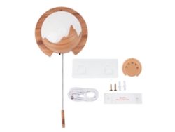 Difusor de aromaterapia USB de pared con control remoto LED