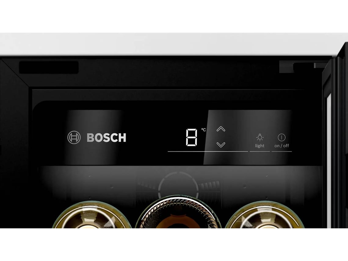 Vinoteca Integrable - Bosch KUW21AHG0, 0,82 x 0,60 metros, 44 Botellas,  Negro