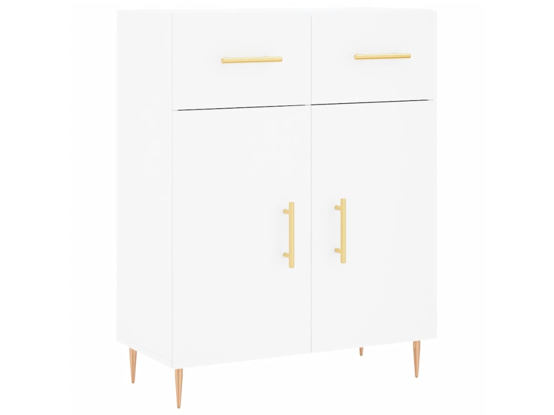 Maison Exclusive - Aparador De Madera De Ingeniería Blanco 69,5x34x90 Cm