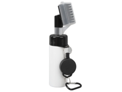 Cepillo De Agua Para Golf Con Cerdas De Nailon Y Botella Portátil De 160 Ml Con Cable Retráctil - Blanco