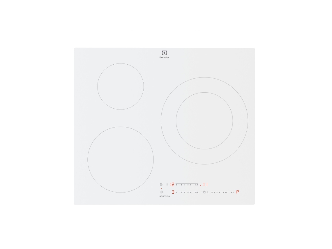 Placa de inducción 59cm 3 fuegos 7350w. LIT60342CW/1 - ELECTROLUX