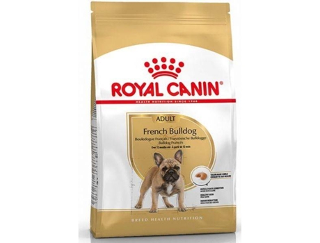 Pienso para Perros ROYAL CANIN Bulldog Francés (3Kg - Seco - Razas Pequeñas y Medianas - Adulto)