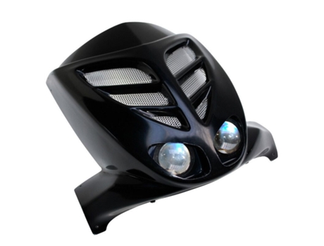 Delantal Scooter con doble óptica rejillas soldadas BCD MBK 50 Stunt-Yamaha 50 Slider Xtreme