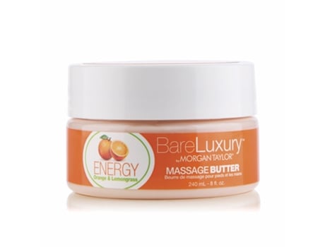 Creme de Pés MORGAN TAYLOR Energy Orange & Lemongrass Butter 240ml