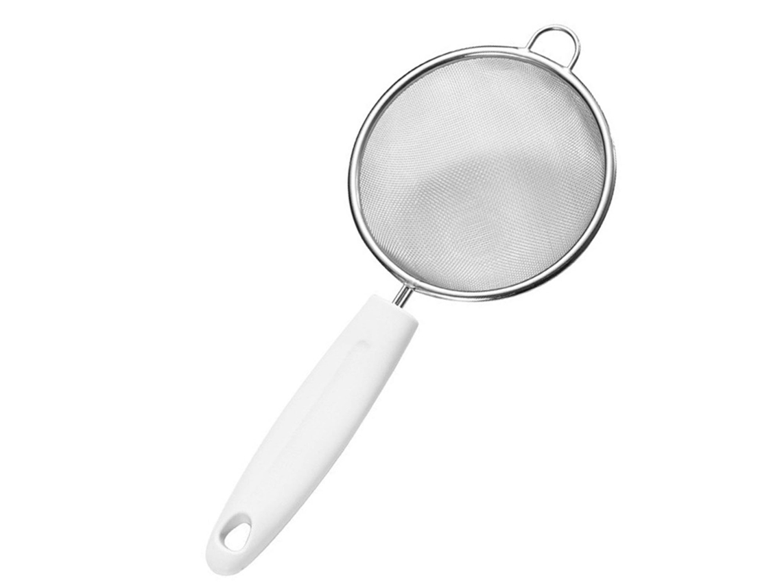 Espumadera De Malla Fina, Acero Inoxidable 304, Colador De Cocina Para Freír.
