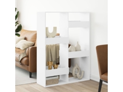 Biombo | Biombo 100x33x135 cm, Derivados de Madera, Blanco Wsd205577 Lovely Home