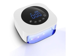 Lámpara LED para uñas, lámpara profesional de curado de gel con 4 temporizadores, sensor automático, Gusshious, color blanco