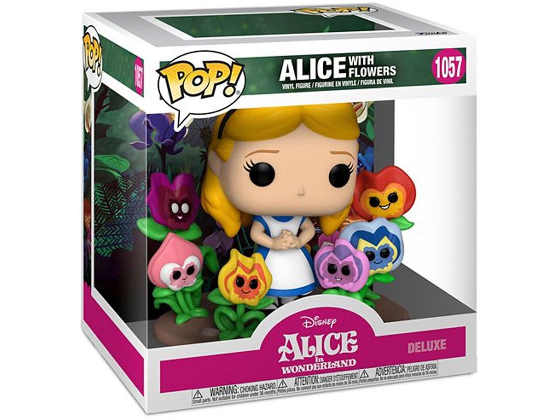 Figura Pop Disney Alicia En El Pais De Las Maravillas 70º Alicia Con Flores B.active