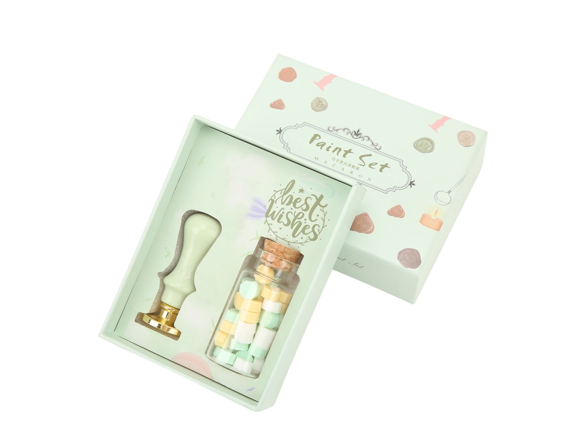 Kit De Sellos De Cera Retro Hechos A Mano Para Sobres, Tarjetas, Invitaciones Y Decoración Ecológica Diy.