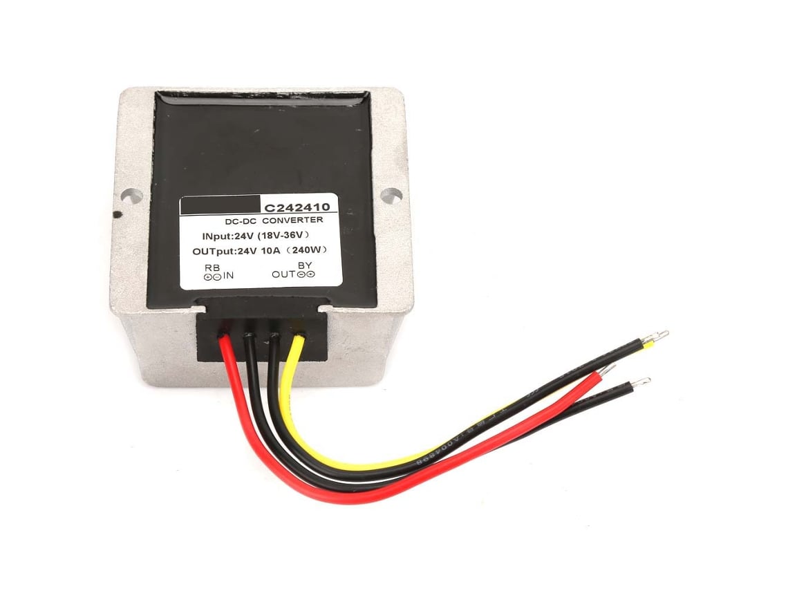 Módulo Regulador De Voltaje Auto Step Up/down Convertidor Boost/buck 18-36v A 24v 10a