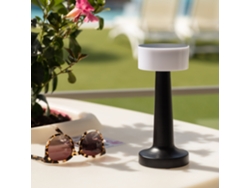 LEDKIA Lámpara de Mesa LED 3W Portátil con Batería USB Recargable Greta Negro 3000K - 4500K - 6000K