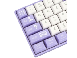 Teclado mecánico para juegos con cable de 68 teclas