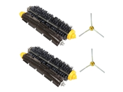 Kit de peças de reposição para irobot roomba série 600/700 620 630 650 750 760 acessórios robóticos escovas laterais, escova principal