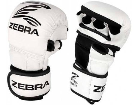 Guantes De Combate ZEBRA Sparring (Blanco - XL)