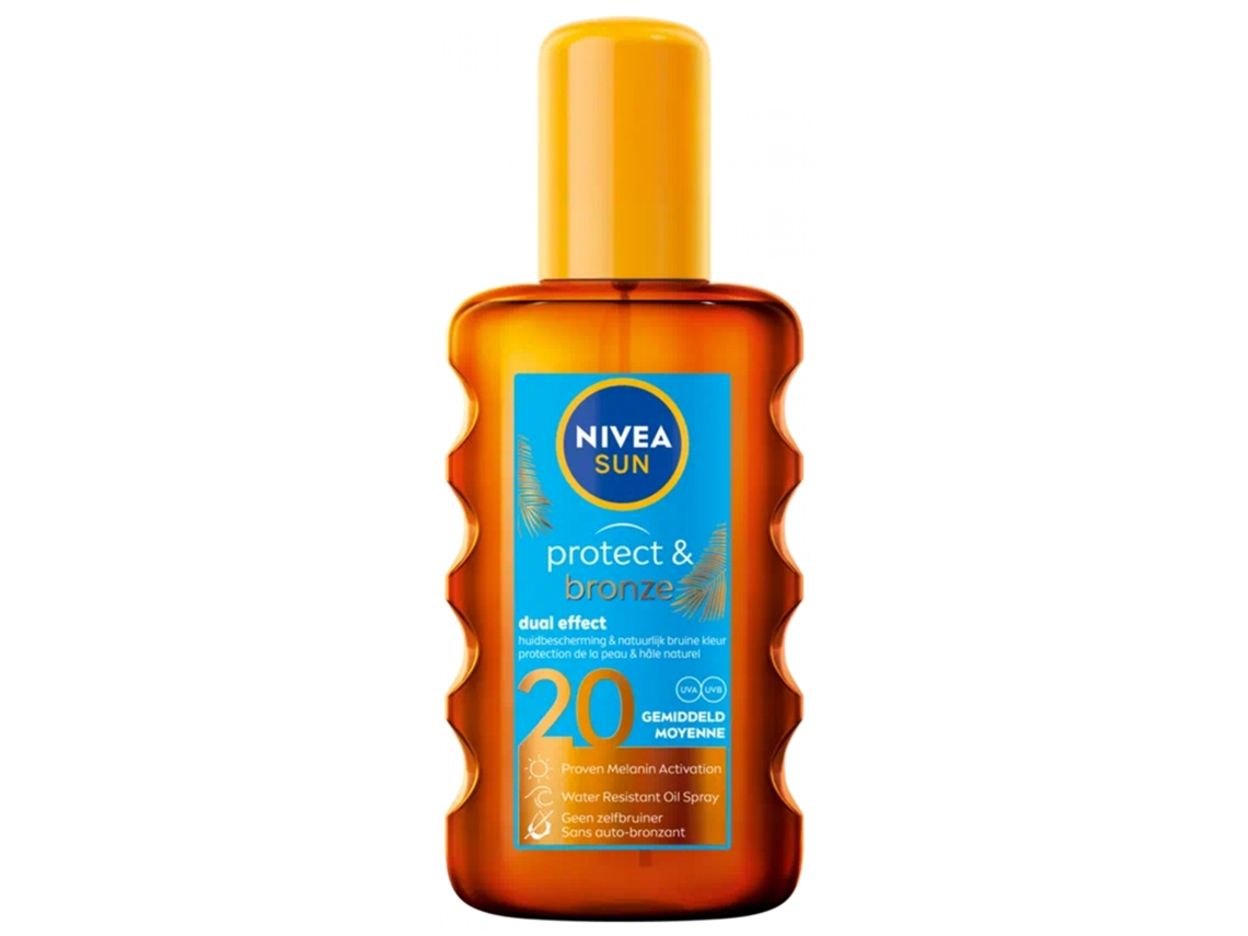 NIVEA Sun Protect & Bronze Aceite Seco Spf20 200 Ml