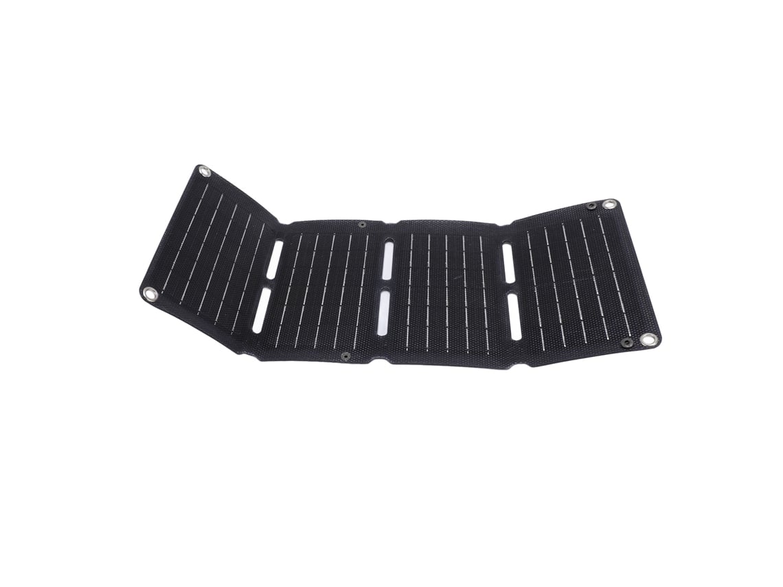Panel Solar Plegable De Silicona Monocristalina Etfe De 10 W, Portátil Para Acampar Y Viajar.