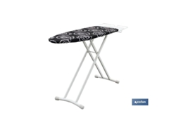 Tabla Planchar 125x41cm Modelo Tivoli Negra