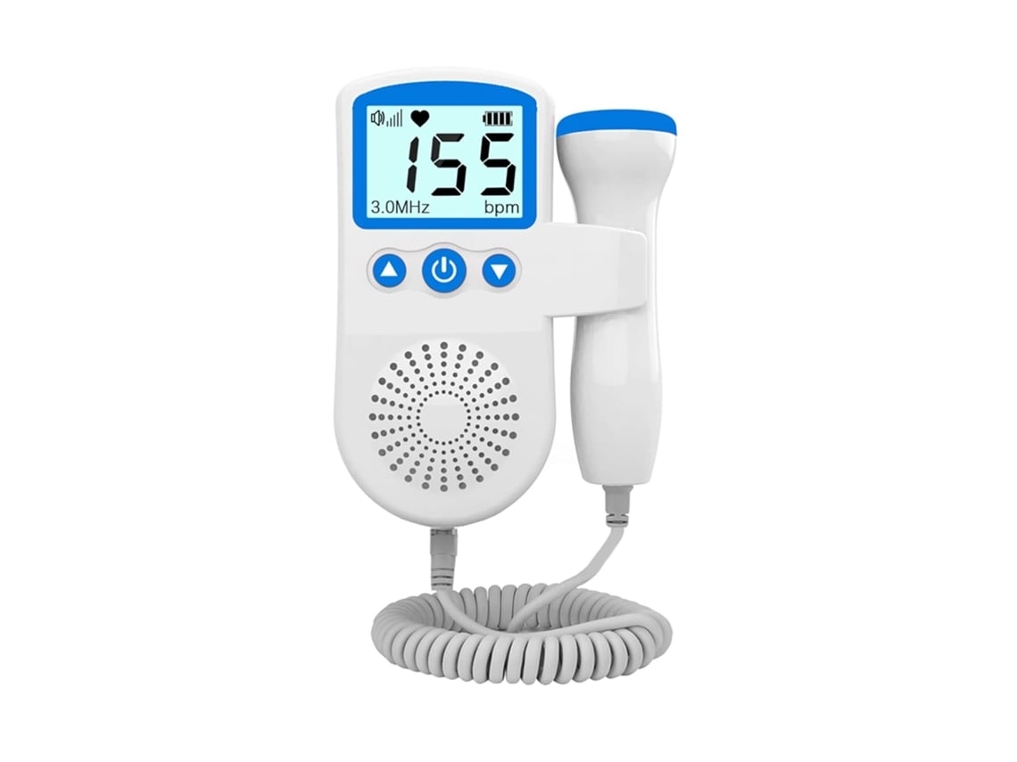 Monitor Fetal De Bolsillo Con Pantalla Lcd, Utilizado Para Medir La Frecuencia Cardíaca Fetal Durante El Embarazo.