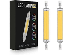 Rebe-lámpara Led R7s 118mm Regulable 40w 4000lm Sustituto De 400w Halógeno 360° Cri80 220-240v Eco-amigable Para Hogar Y Seguridad