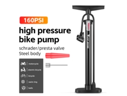 2026-bomba De Pie Compacta 160psi Para Neumáticos De Bicicleta, Moto, Bicicleta Eléctrica Y Baloncesto, Accesorio Portátil