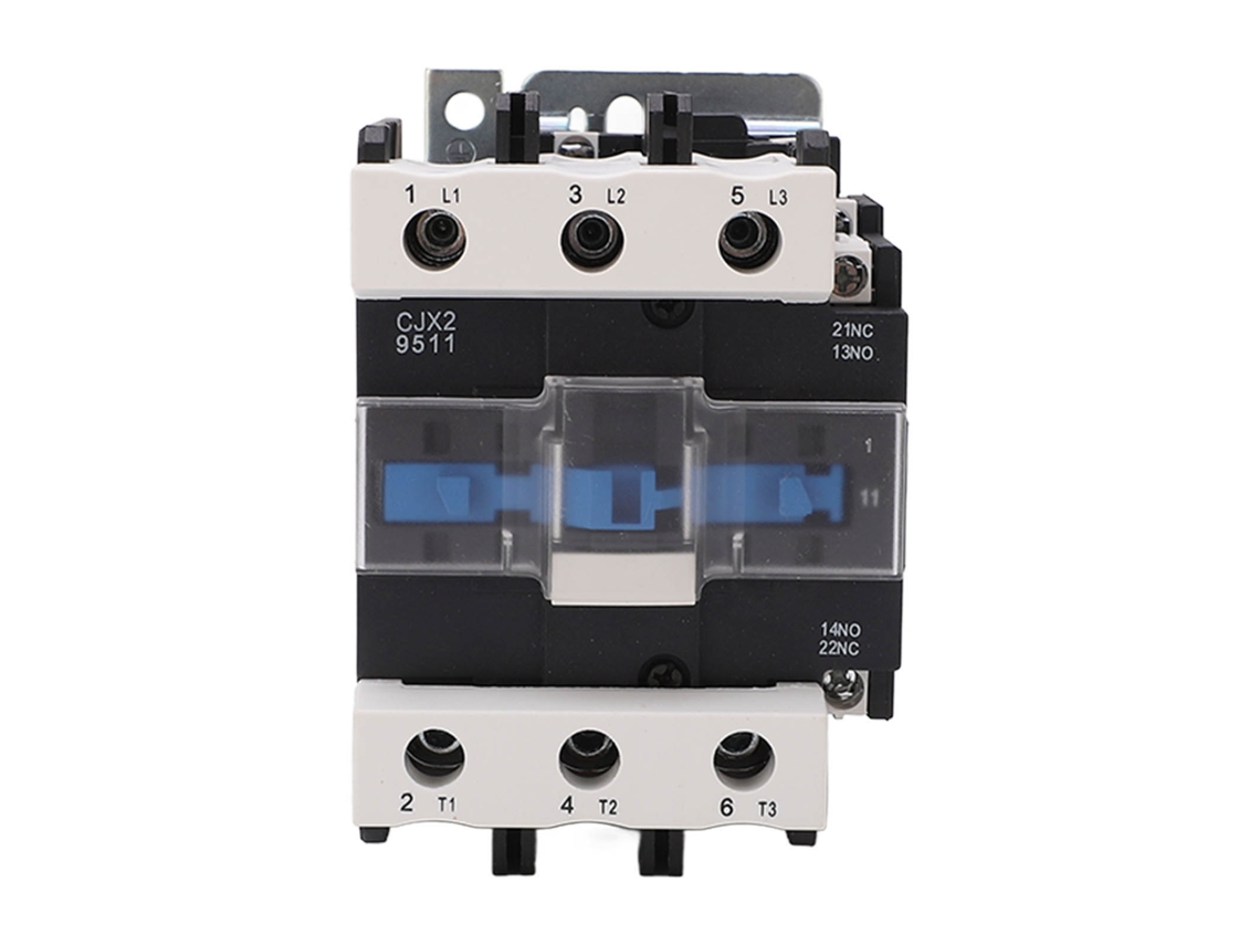Contactor De Ca De 95 A Cjx2 9511, Bobina De 220 V, Abs Ignífugo Para Distribución De Energía Eléctrica.