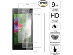3x Protector Cristal Templado Sony Xperia XZ1 HONGWE.