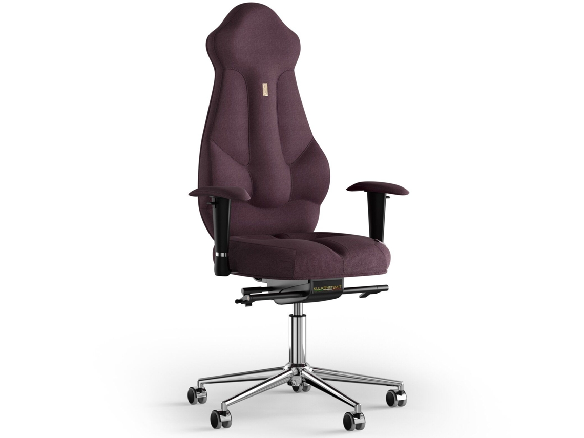 Silla de Escritorio Ergonomica KULIK Tejido Imperial (Azur - Violeta -130x50x50cm)