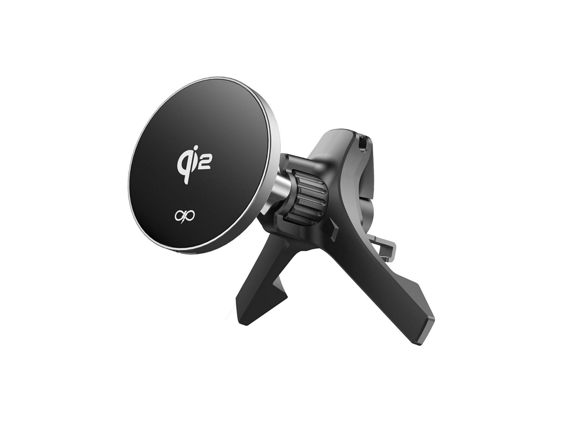 Soporte Para Coche En Ventilación Magsafe Qi2 15w Para Carga Inalámbrica