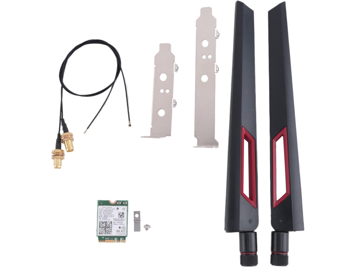 Wi-fi 6e Ax210 2400 Mbps Bluetooth 5.2 Kit De Escritorio Tarjeta De Red 802.11ax