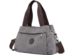 Bolsas De Lona Crossbody Para Mulheres, Bolsas De Bolsa Multicompartimento 
