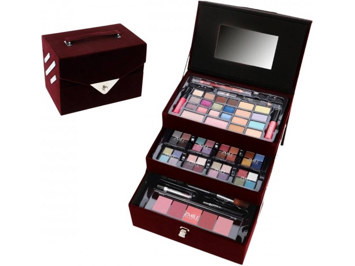 Mala de Maquilhaje ZMILE Beauty Case Velvety Decorative Set